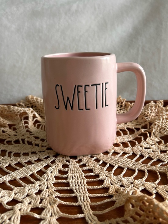 Rea Dunn Other - EUC Rae Dunn Pink “Sweetie” Mug - Soft Girl Cottagecore Aesthetic